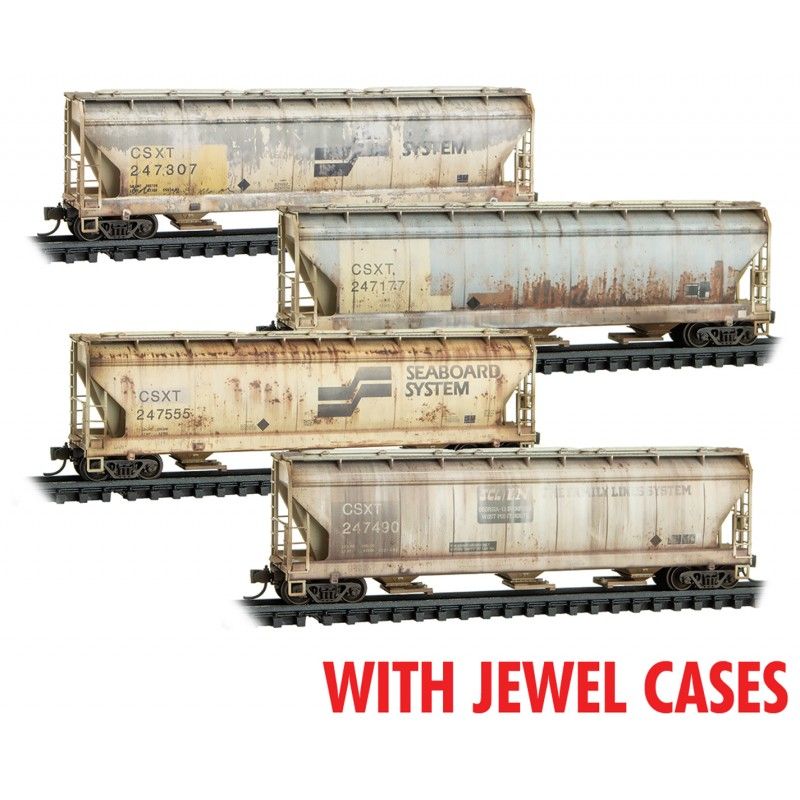 98305071 CSX COVERED HOPPER SET-N