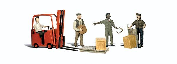 A2744 WORKERS W/ FORKLIFT-O