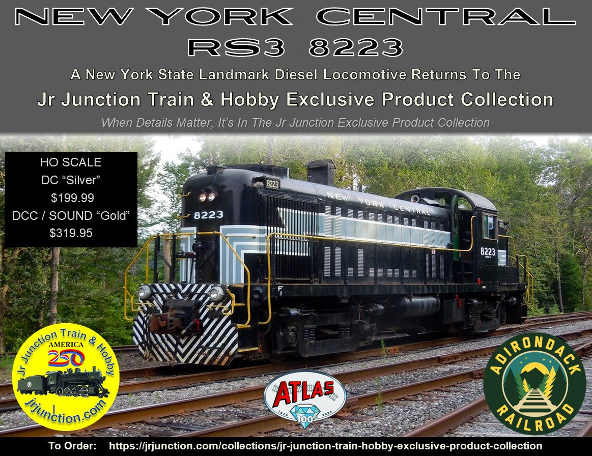 NEW YORK CENTRAL ALCO RS3 8223 "ATLAS CLASSIC GOLD"-HO
