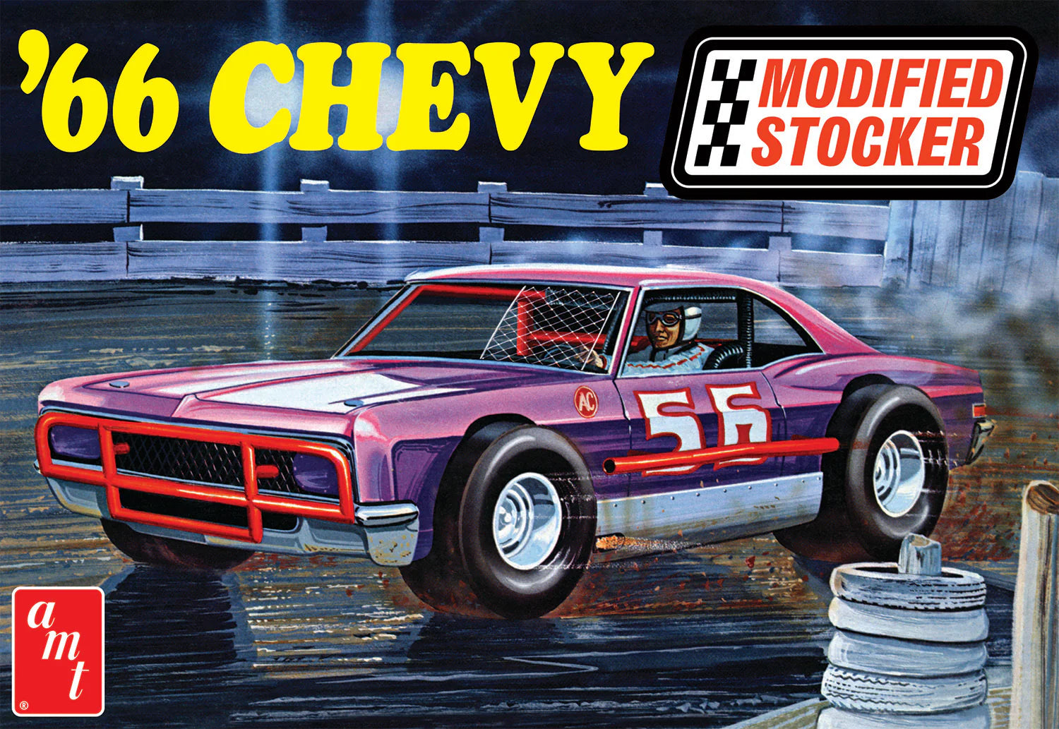 1183 '66 CHEVY IMPALA MODIFIED STOCKER-1:25 SCALE