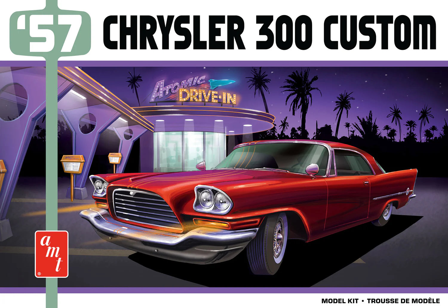 1447 '57 CHRYSLER 300 CUSTOM-1:25 SCALE