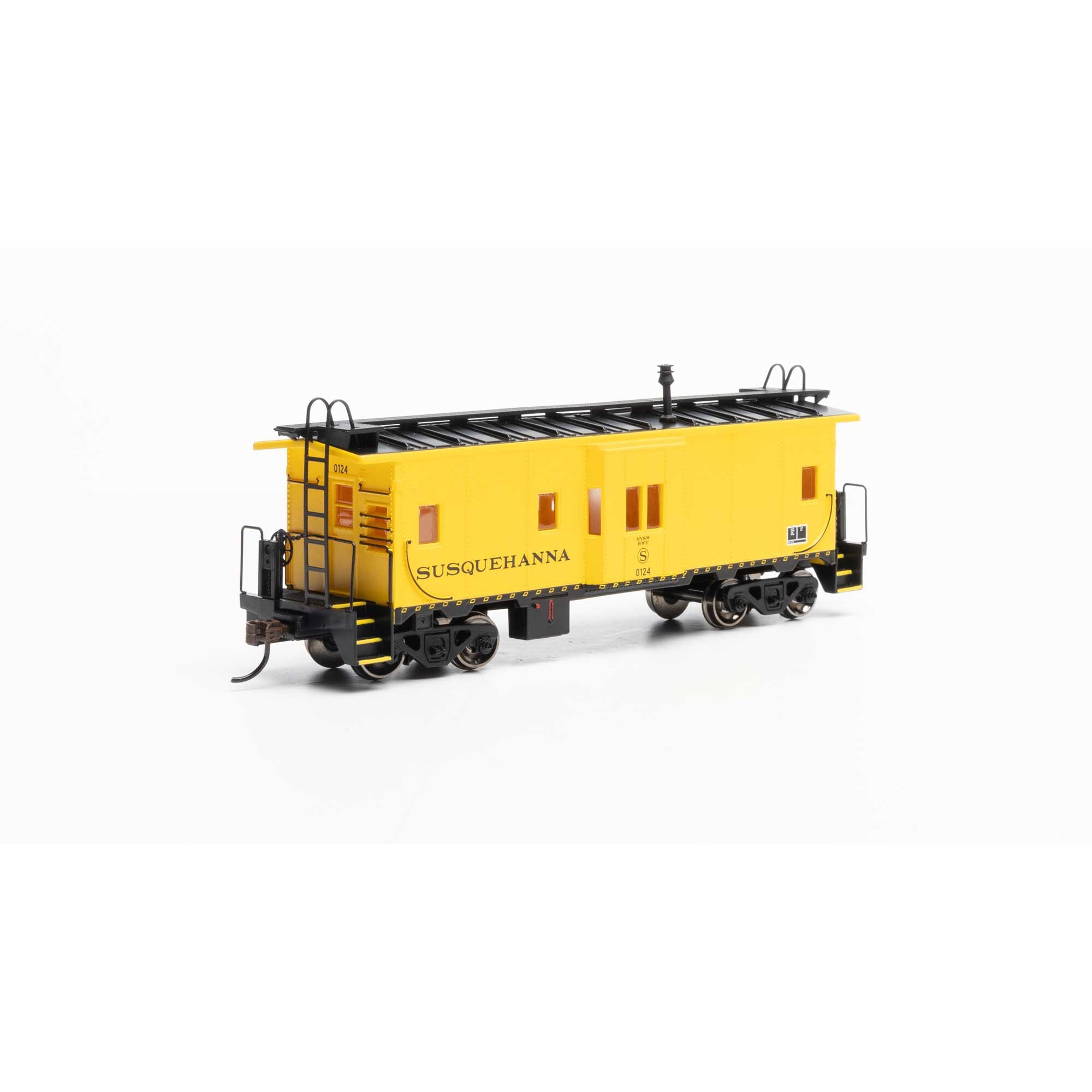 ATH90337 NEW YORK SUSQUEHANNA & WESTERN BAY WINDOW CABOOSE #0120 -HO