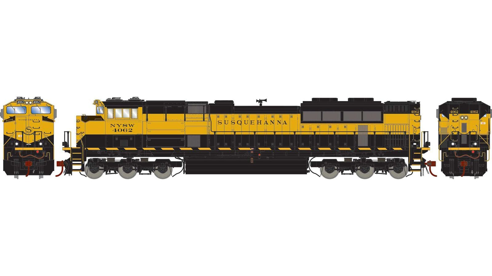ATHG75662 NEW YORK SUSQUEHANNA & WESTERN SD70M-2 #4062-HO
