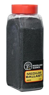 B1383 BALLAST CINDERS MED