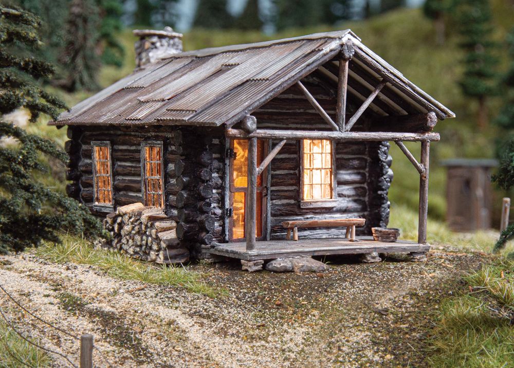 BR4961 COZY LOG CABIN-N