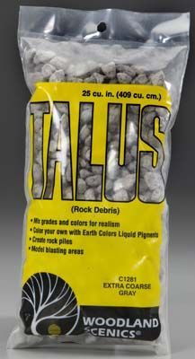 C1281 EXTRA COARSE GRAY TALUS