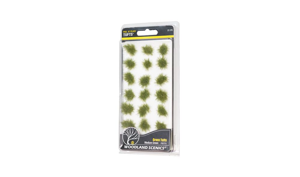 FS771 GRASS TUFTS MEDIUM GREEN