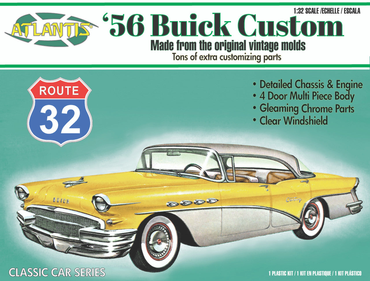 H1230 '56 BUICK CUSTOM-1:32 SCALE