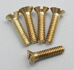H855 3/8" FLAT HEAD 2-56 SCREWS