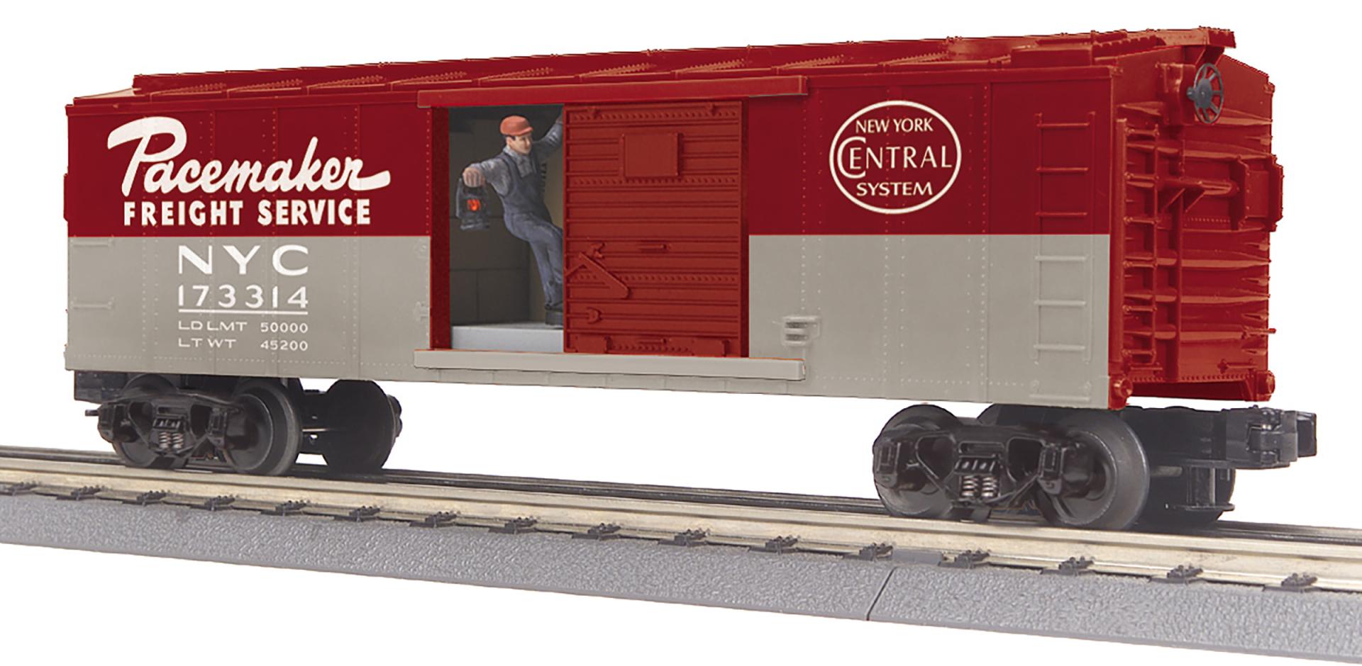 30-71240 NEW YORK CENTRAL PACEMAKER OPERATING BOXCAR W/ BRAKEMAN-O