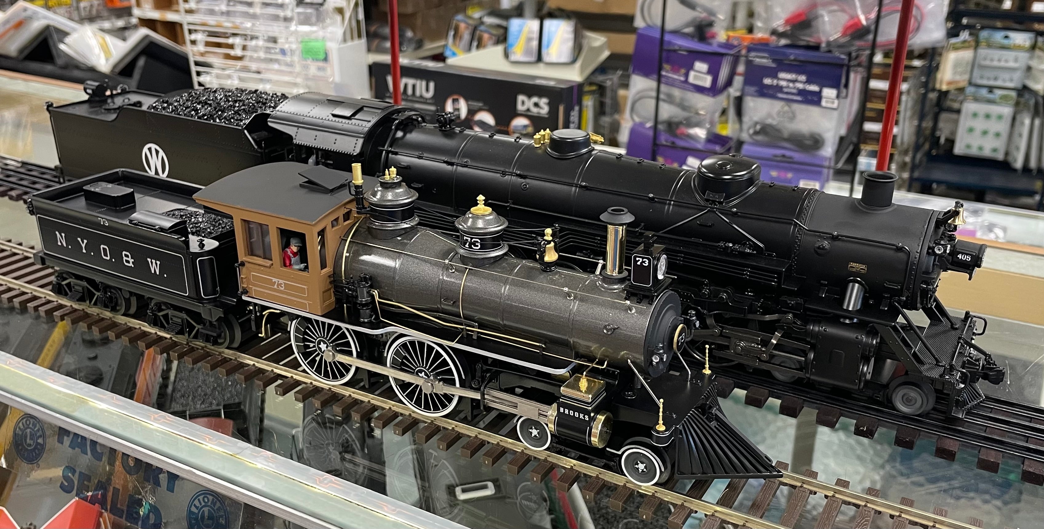 20-30110-1 NEW YORK ONTARIO & WESTERN G-CLASS 4-4-0 AMERICAN #73-O