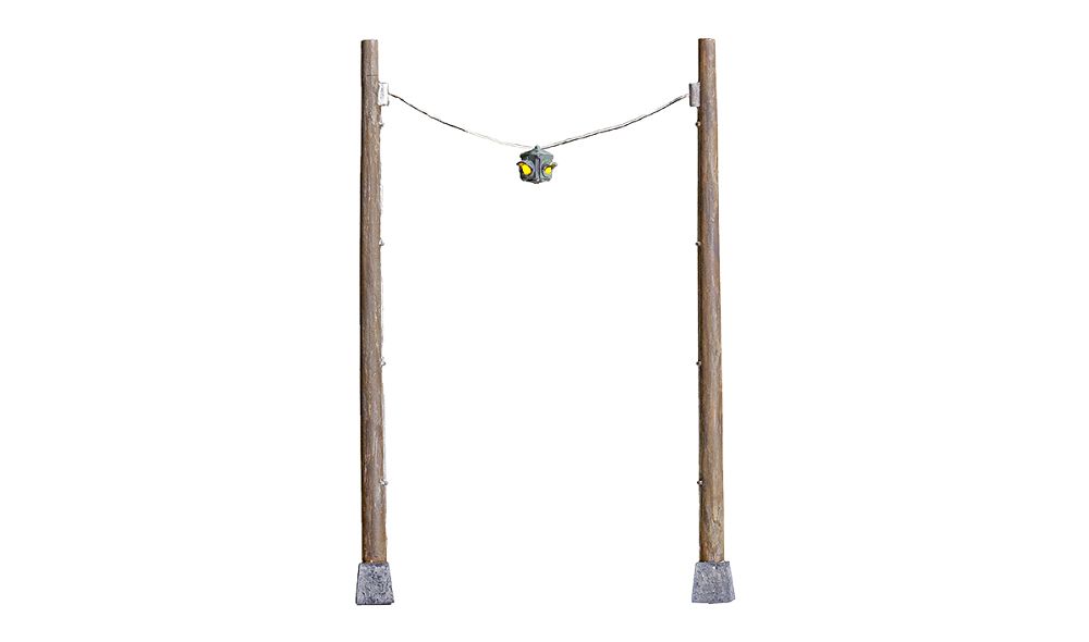 JP5652 SUSPENDED FLASHING TRAFFIC LIGHT-HO