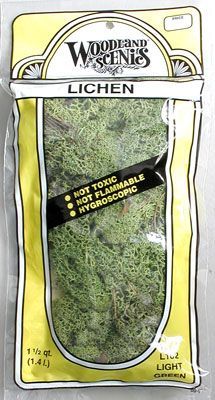 L162 LIGHT GREEN LICHEN