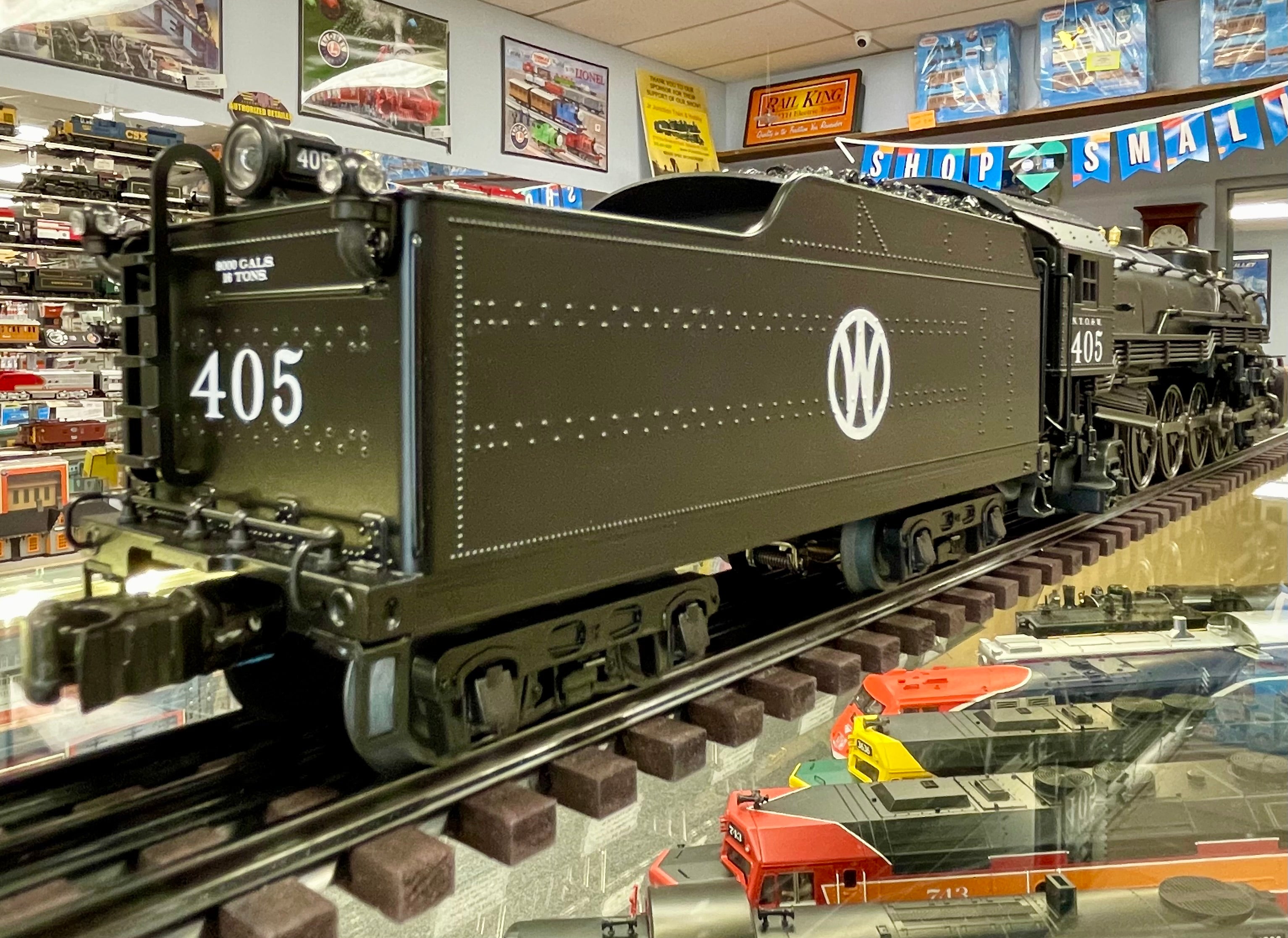 2531710 NEW YORK ONTARIO & WESTERN CLASS Y-a 4-8-2 MOUNTAIN #405-O