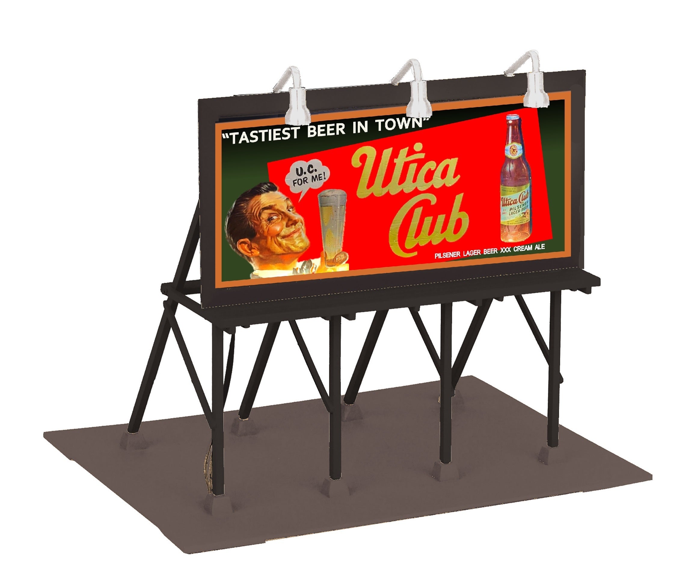 30-90708B UTICA CLUB BILLBOARD-O