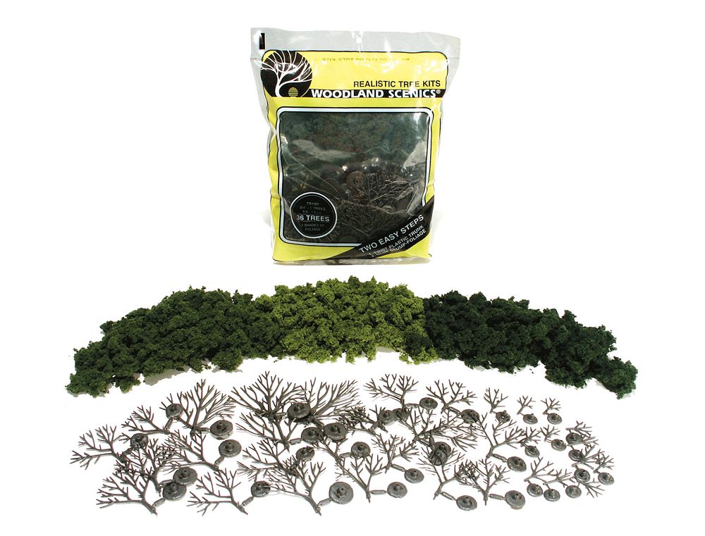 TR1101 DECIDUOUS TREES KIT