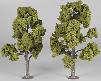 TR1515 TREES LIGHT GREEN 6"-7"