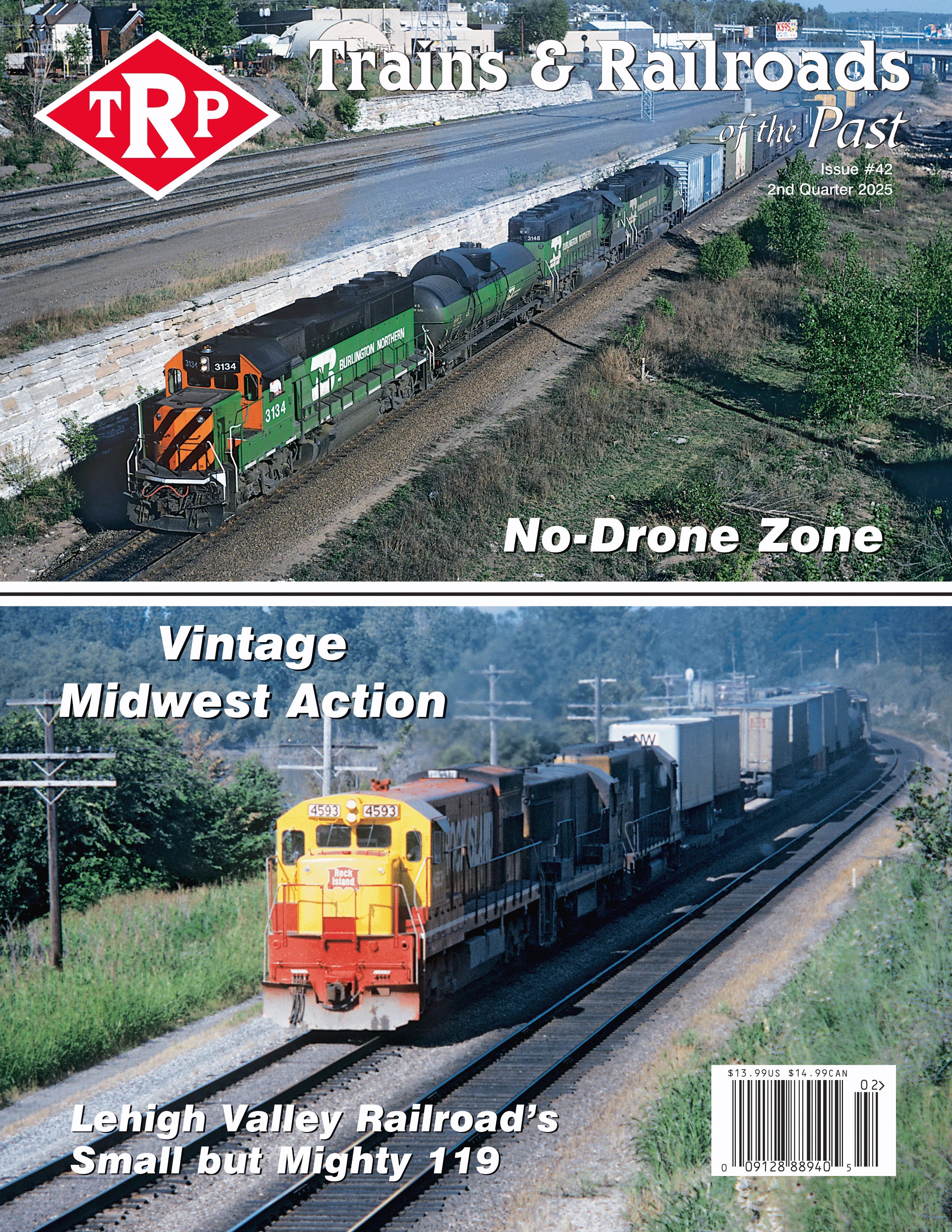 TRAINS AND RAILROADS OF THE PAST - MAGAZINE