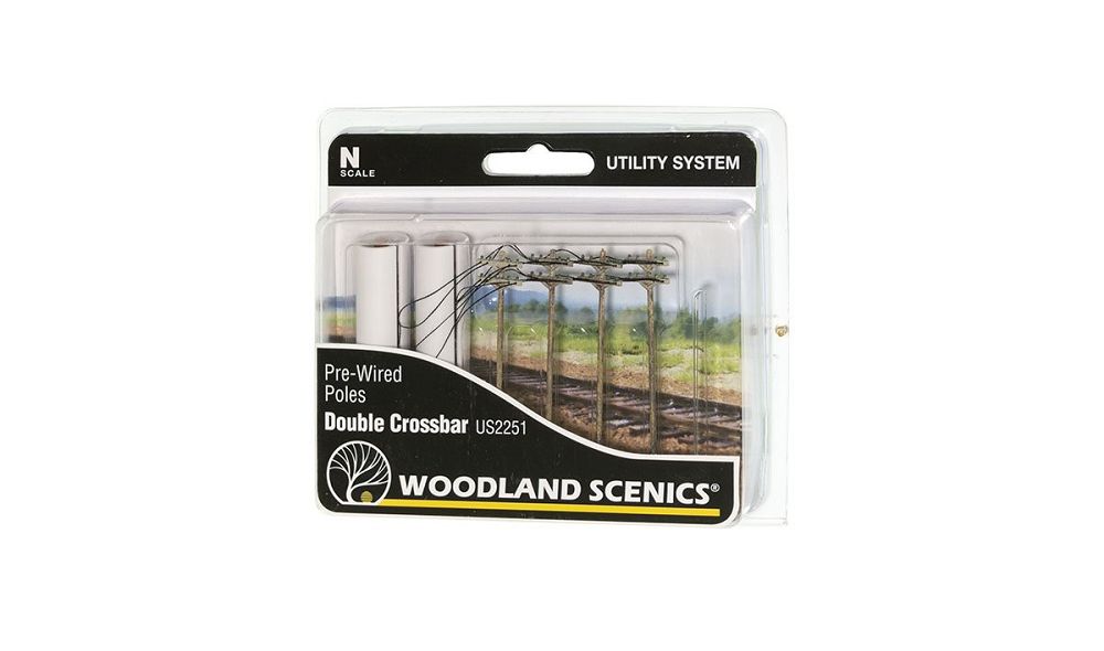 US2251 UTILITY POLES DOUBLE BAR-N