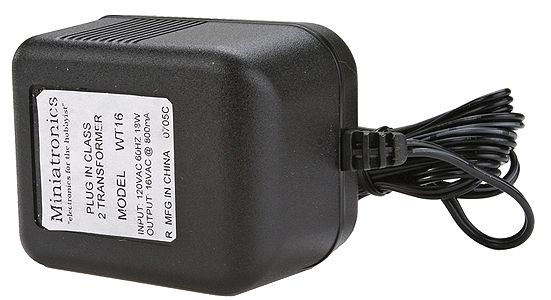 WT-16 POWER SUPPLY 16VAC 800mA
