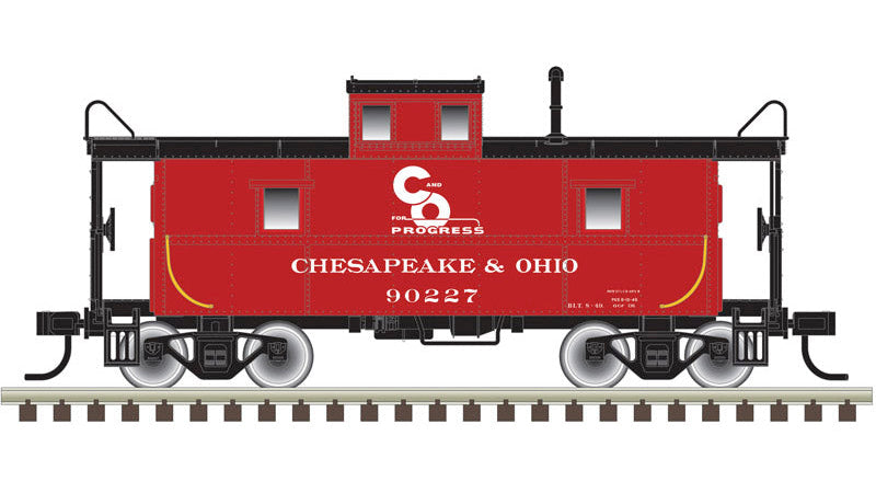 2001345 CHESAPEAKE & OHIO CENTER COUPOLA STEEL CABOOSE-O