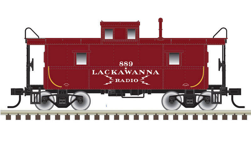 2001346 LACKAWANNA CENTER COUPOLA STEEL CABOOSE-O