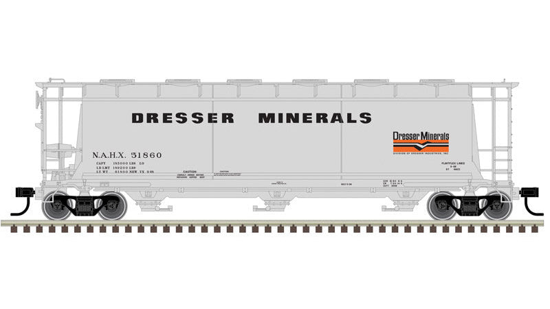 3003232 DRESSER MINERALS 3-BAY CYLINDRICAL HOPPER-O